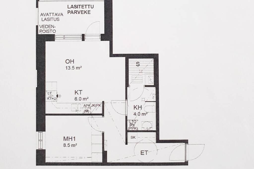 Modern Apartment With Sauna And Free Parking Kuopio Buitenkant foto